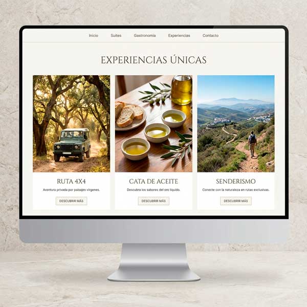 Diseño Web para Hoteles y Casas Rurales en Jaén, Úbeda y Baeza