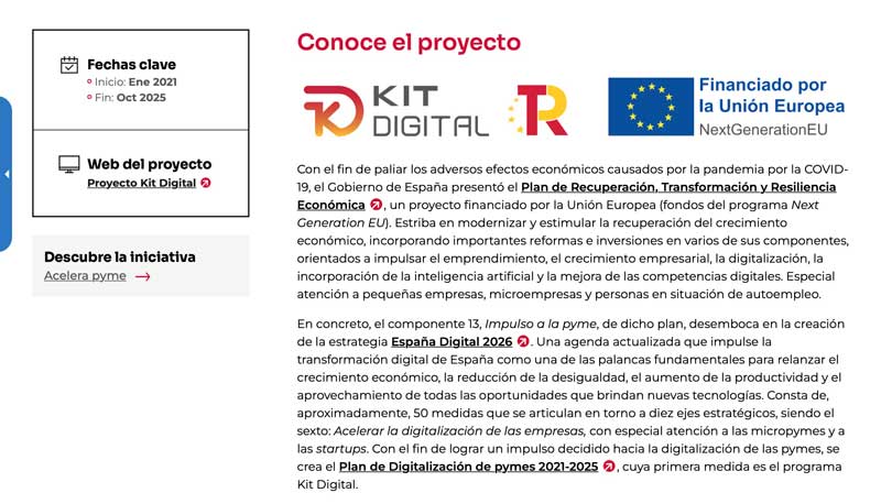 La estafa del kit digital