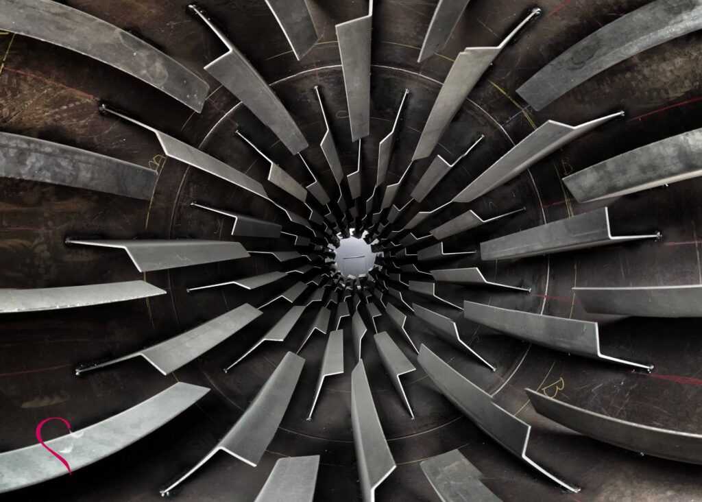 Imágenes impactantes para marketing digital. Interior de una secadora de hueso de aceituna